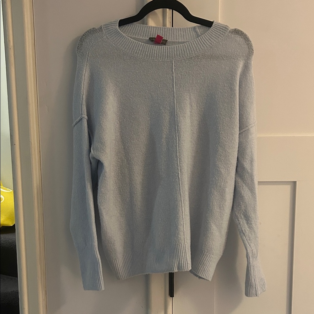 Vince Camuto Blue Crewneck Pullover XS